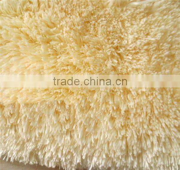 Luxury fashion washable high pile plush carpets and rugs