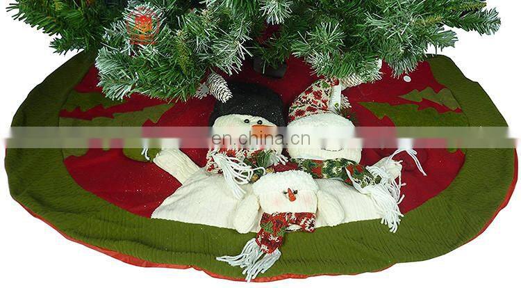 New Style Chirstmas Decoration Velvet Tree Skirt