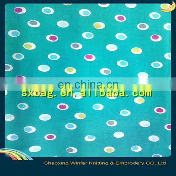 knitting spandex single jersey 30'S polyester fabric price per meter for garment