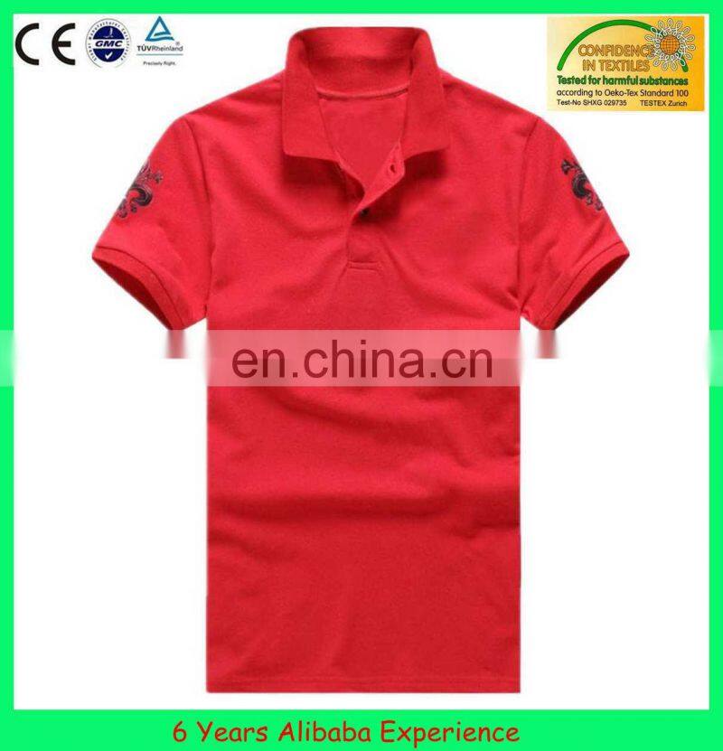 2016 Men's Design Custom Blank Polo T Shirts