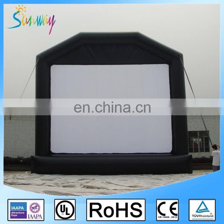 Hot Sale Customized Projection Inflatable Cinema Moive Screen