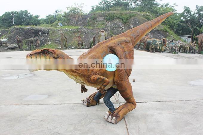 Amusement Park Realistic Dinosaur Costume For Sale
