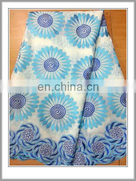 high quality swiss cotton voile lace(CH058B)
