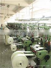 Damask white satin garment printed size labels tags