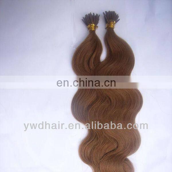 i-tip hair extensions for black women keratin prebonded hair extension wholesale