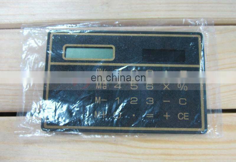 Solar Power 3mm Slim Full Function Emergency Calculator