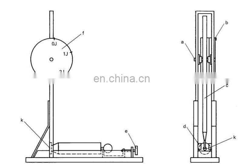laboratory equipment calibration IEC60068-2-75 Spring Impact Hammer Calibrator