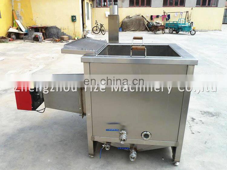 Automatic banana and potato chips fryer machine Onion rings frying machine