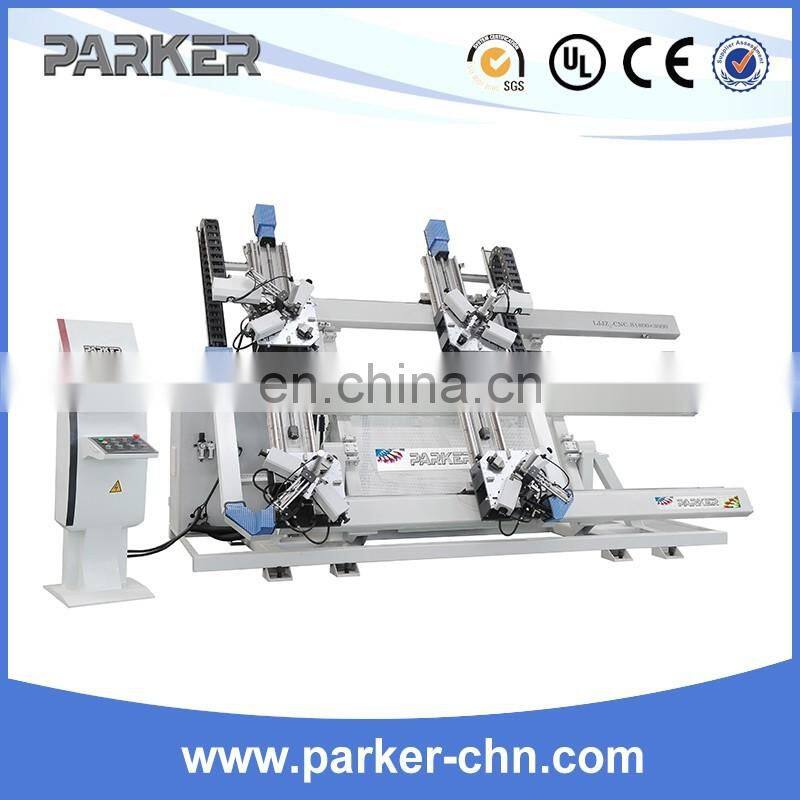 High quality cheap price aluminum windows corner crimping machine