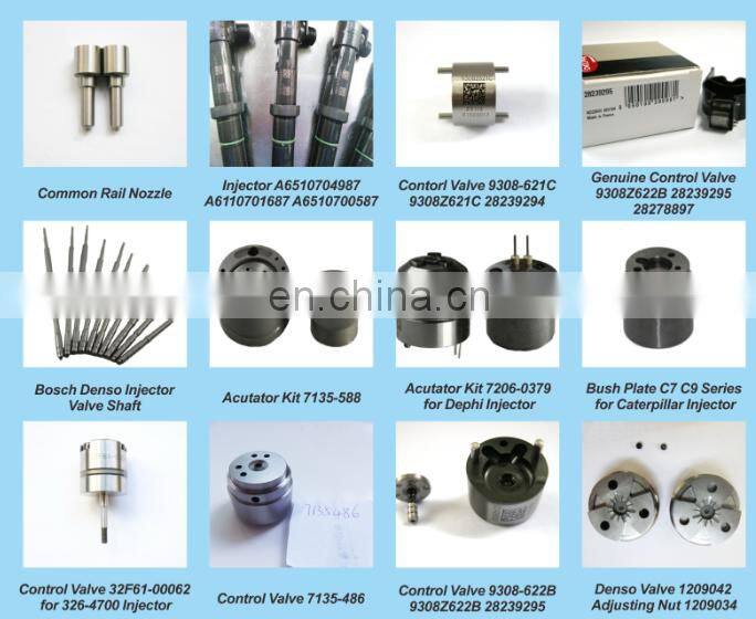 BJGLOBAL Common Rail injector Valve Seat 332, Valve Cap 332, High quliaty Valve Set Cap 332