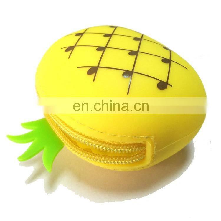 Fashionable Zipper Key Bag Korean Style Animal Cartoon Shape Silicone Coin Purse