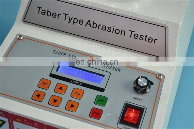 Lab equipment Taber Abrasion Tester for paint coating