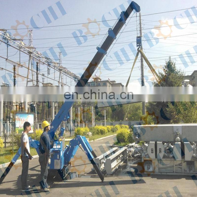 3.0 t Crawler Moving Type Spider Crane for Remote Control