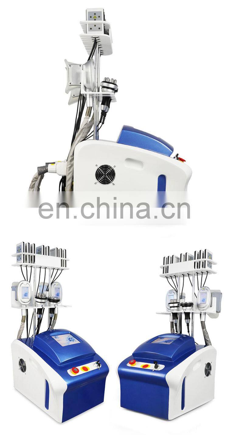 Vacuum Fat Freezing System RF Cavitation Slimming Laser Pads Machine Price