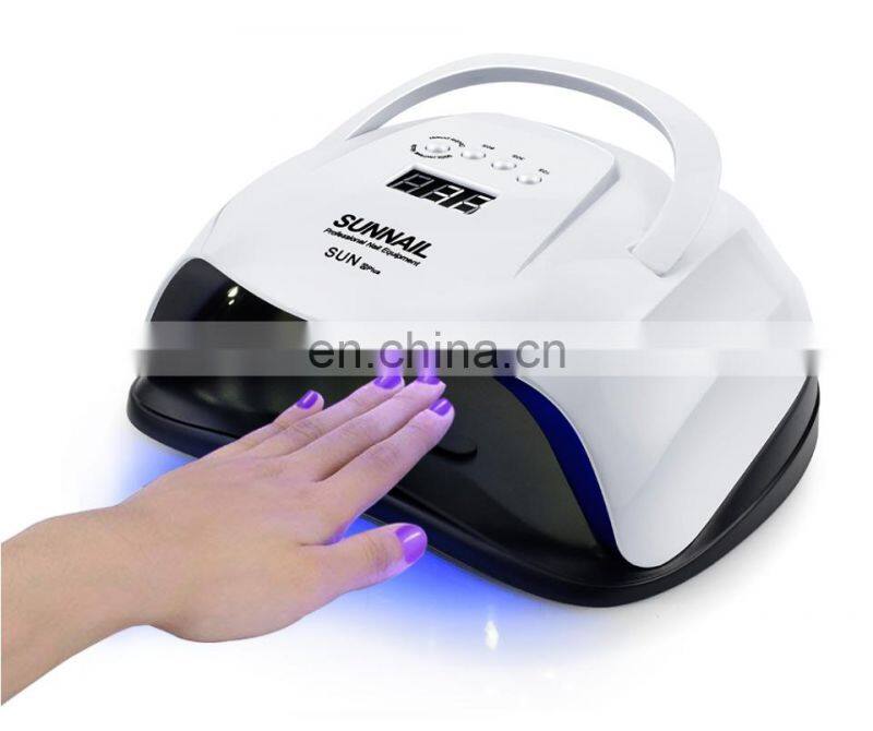 2019 New 80W UV Lamp LED Nail Lamp Nail Dryer For All Gels Polish With 10s/30s/60s/99s Timer Manicure Tool Gel Light