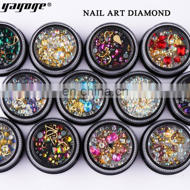 2019 Newest Trend 3D For Nail Rhinestone Art decoration nail salon professional in stock