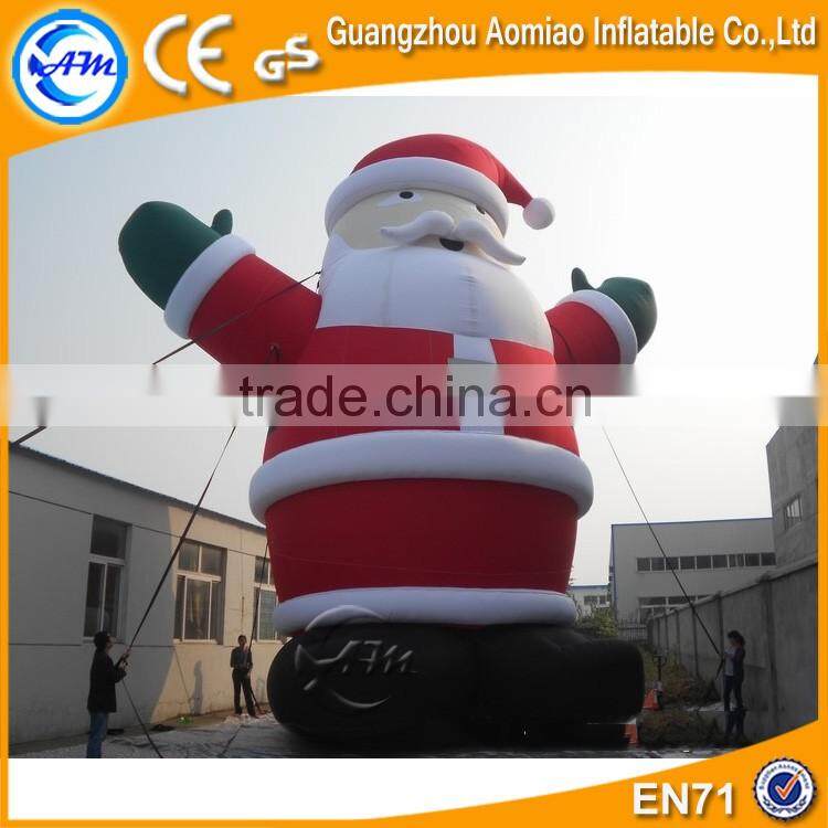 Outdoor inflatable yard decorations christmas 5m inflatable santa clause