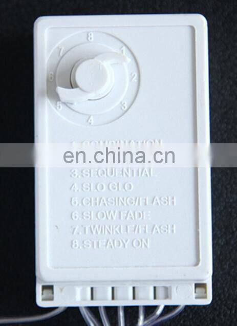 IP65 EU UK AU US plug customized sizes colorful fishing net holiday lighting christmas