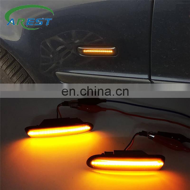 Led Dynamic Turn Signal Light Side Fender Marker Sequential Lamp For BMW 3 Series E46 Sedan Coupe Wagon Convertible 1997-2001
