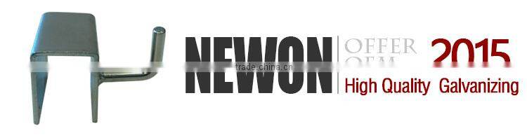 Top grade display hook for rectangle tube