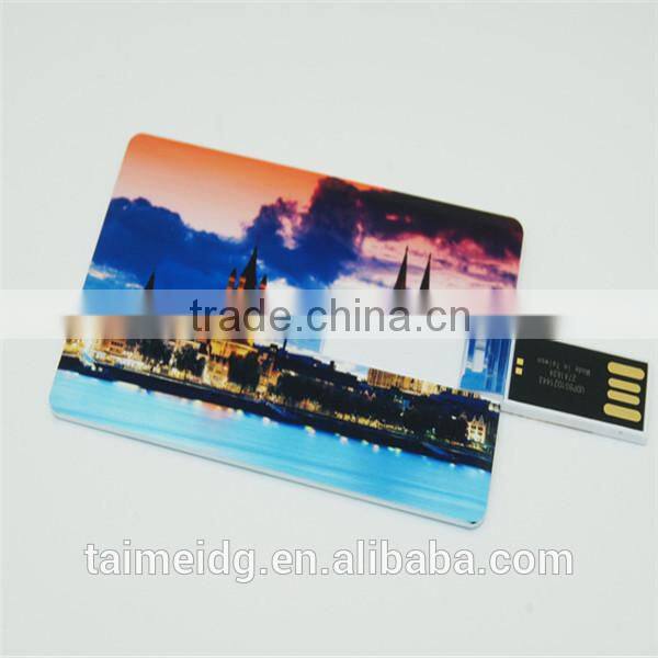 2015 hot sale plastic usb card