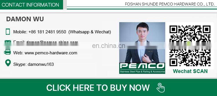 China Top 5 Glass Handrail Manufacturer Modern Design Stainless Steel Glass Railing Model Interior Stair Tempered Glass Railings