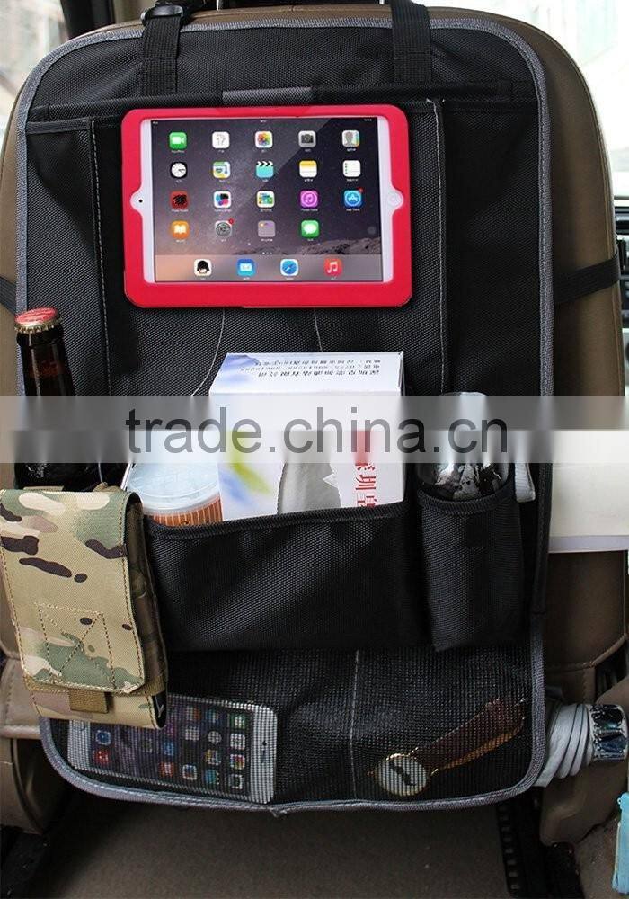 Durable Multi-pockets Vehicle Seat Back Cover Protector car seat organizer