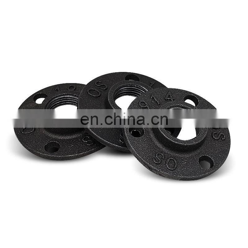 Custom Ductile Iron Floor Flange OEM Foundry Cast Grey Iron Parts