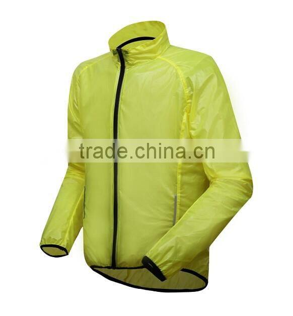 Hi vis reflective running jacket