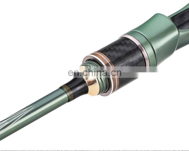 JOHNCOO1.68m 1.8m 1.98m 2.1m Spinning Fishing rod 2 Tips L ML Casting Fishing Rod Fast Action 2-10g Light Weight Rods