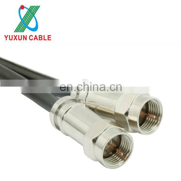 Custom Connector Coax Coaxial RG6 Satellite TV Antenna Cable Reasonable Price