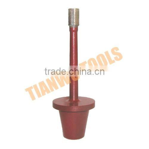 Dia.10mm*H15-tapered diamond finger bit for CNC machine milling cutter CNC tools