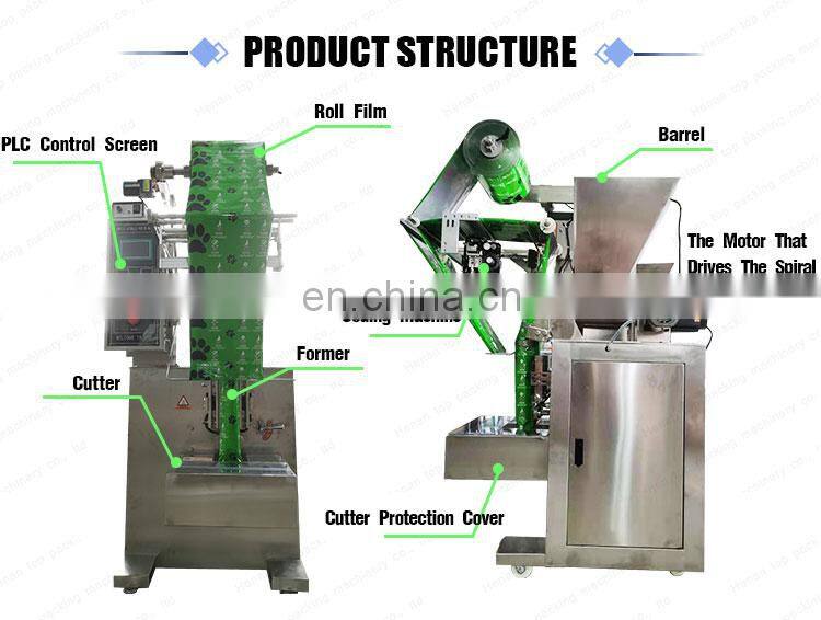 automatic ginger pepper powder soda packaging and filling machine 1-1000gg
