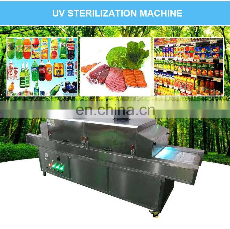 UV glass jar sterilizer/UV cough syrup glass bottle sterilizer/uv medicine bottle sterilization machine for containers