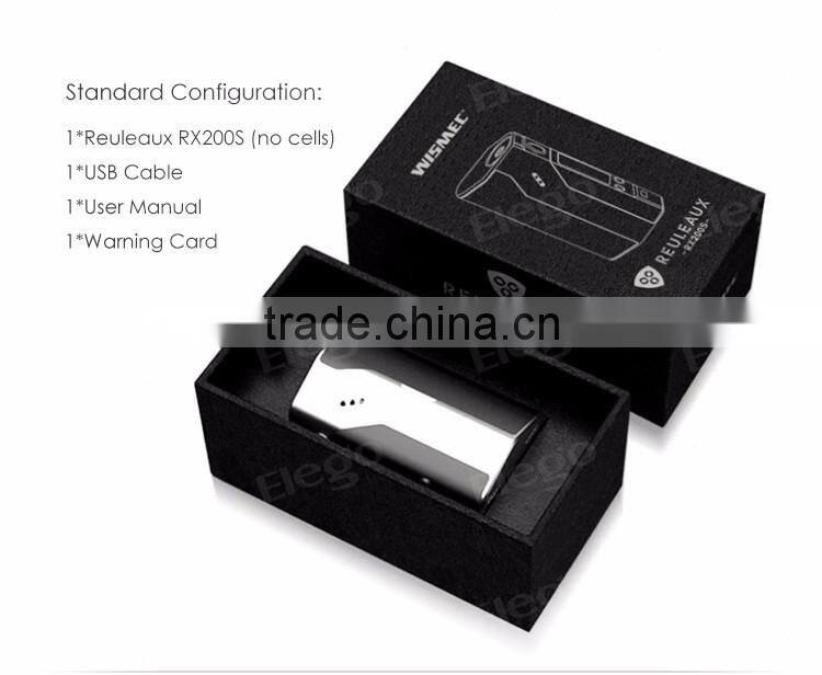 2016 Wholesale Original Wismec Reuleaux RX200S TC Mod with 200W with TFV8