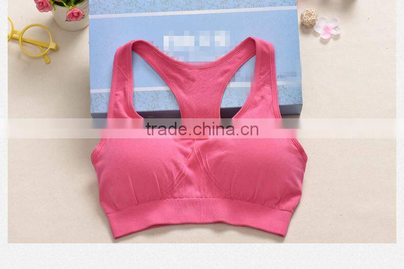 2014 Super Comfortable sport bra/genie bra seamless bra wholesale