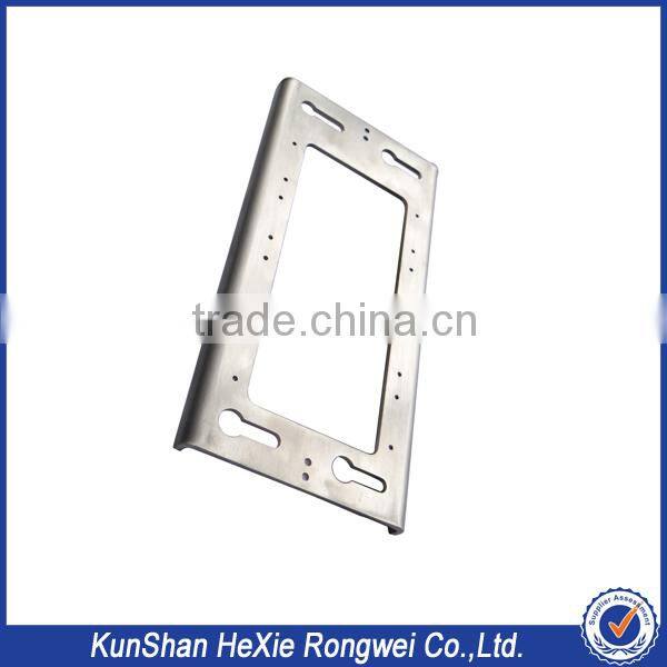China oem factory price high precision anodized perforated aluminum sheet metal stamping and bending spare parts