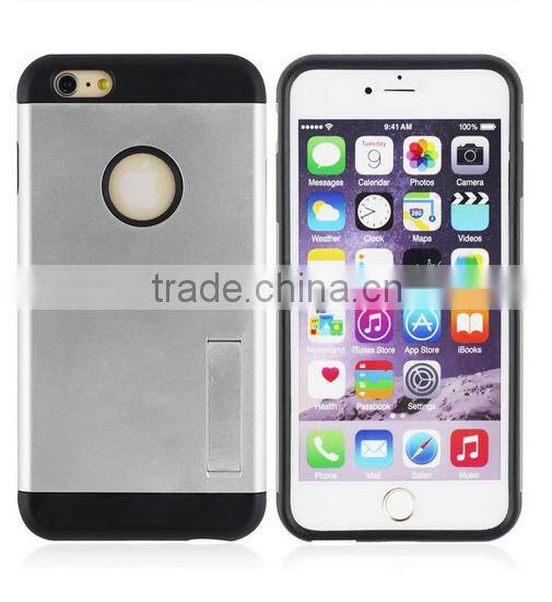 2015 Newest Colorful Tough Slim Armor combo Case Strong Shockproof for IPhone 6 4.7 sustainable Case Cover back case