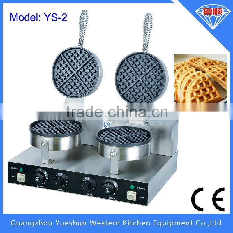 Professional manufacturing commercial french waffles machine