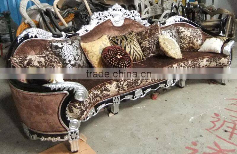 classical french antique sofa chenille yarn fabric