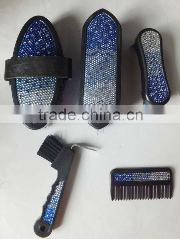 New! bling horse grooming set/gradient color/shinning