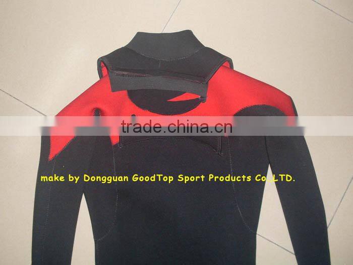 Surfing wetsuit with chest zipper 100% neoprene