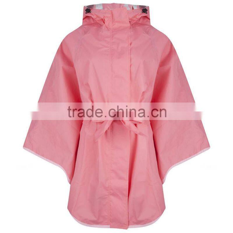 High Quality Waterproof Polyster Rain Ponchos with Logo