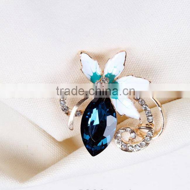 2015 High-grade glasses woman brooch