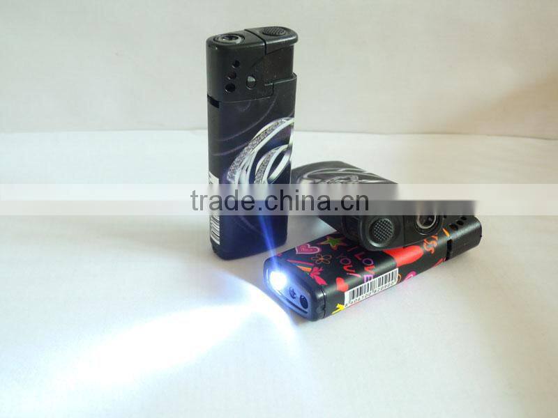 Electron windproof jet torch cigar lighter branded led lighter