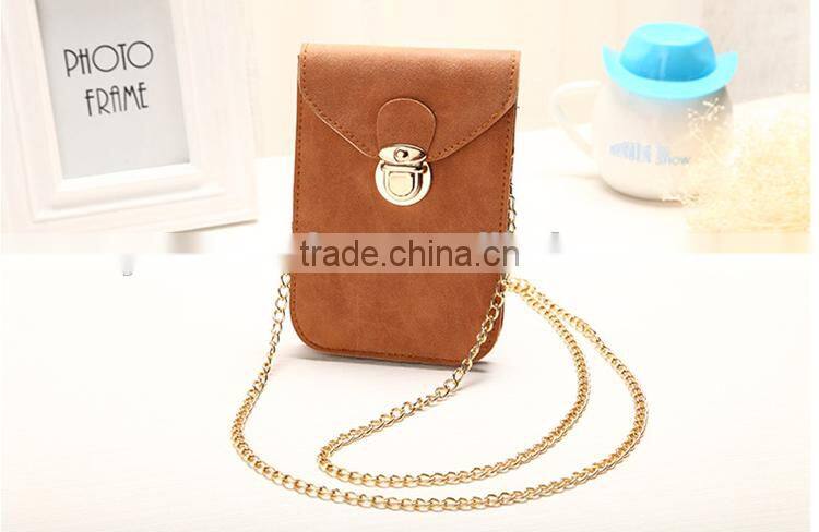 Wholesale ladies mini messenger bag retro one crossbody cell phone purse