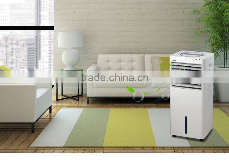 Price of home appliances floor standing portable mobile air cooler with water