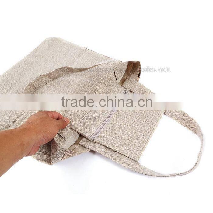 Custom Logo Promotional Shopping Custom Burlap Bag