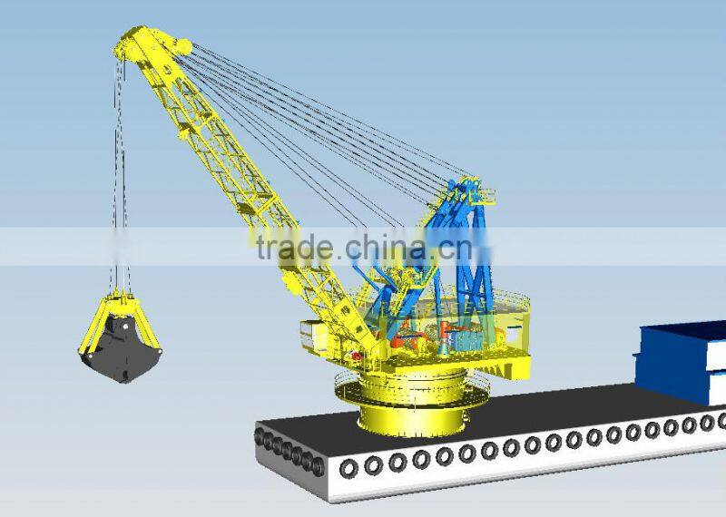 High Efficiency Grab Dredger Boat