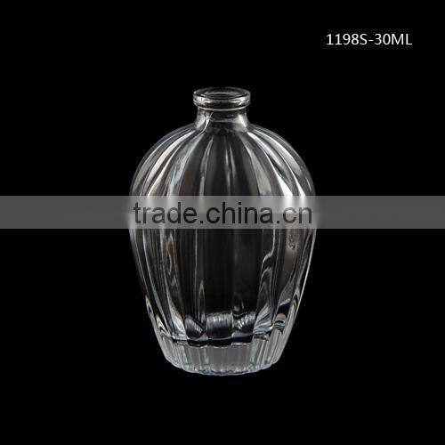 Glass perfume bottle wholesale recycle empty perfume bottles glass 50 ml